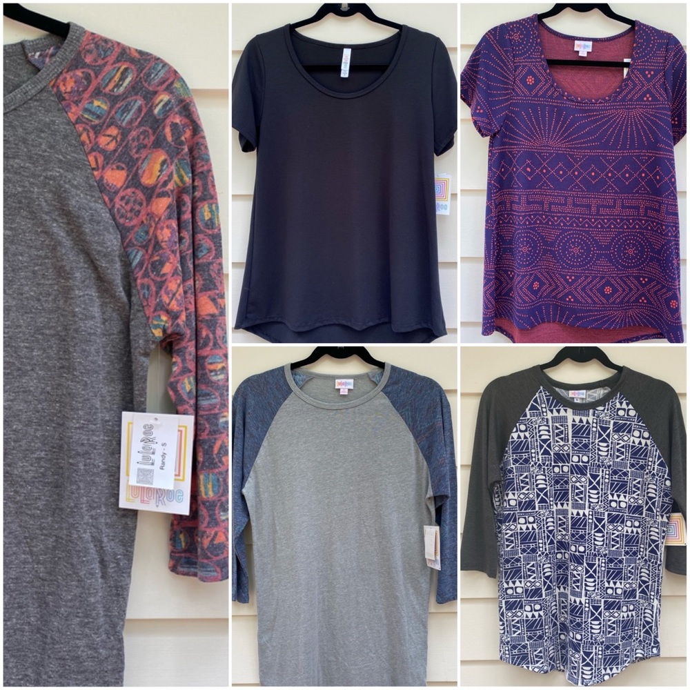 HUGE bundle.. 6 LuLaRoe tops all size S small